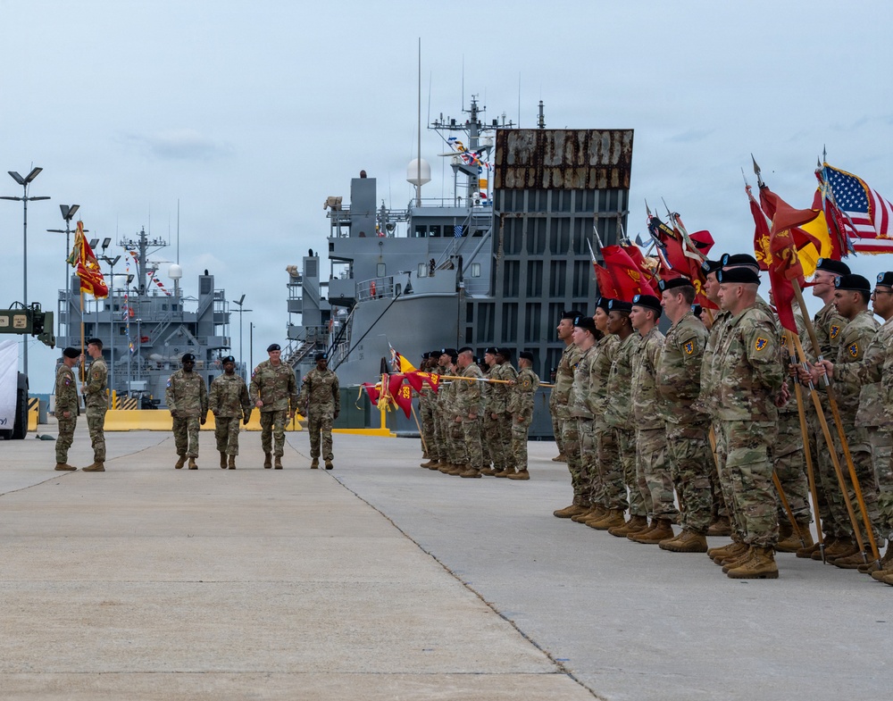 7th Transportation Brigade (Expeditionary) welcomes new commander