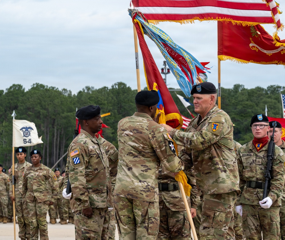 7th Transportation Brigade (Expeditionary) welcomes new commander