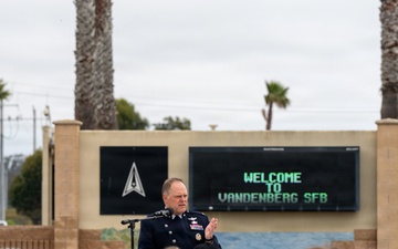 30th Operations Support Squadron Change of Command Ceremony