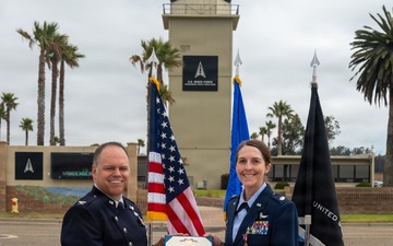 30th Operations Support Squadron Change of Command Ceremony