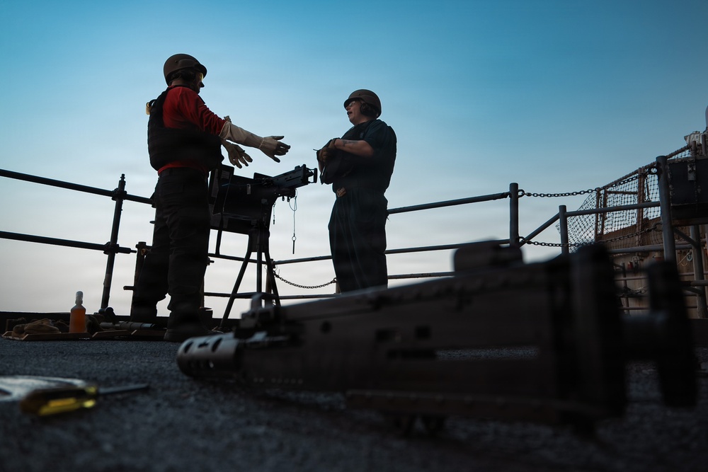 IKE conducts live-fire exercise