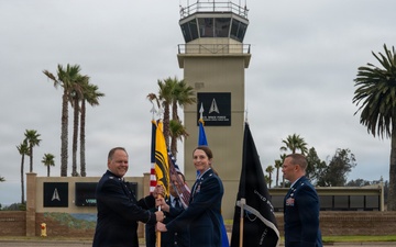 30th Operations Support Squadron Change of Command Ceremony