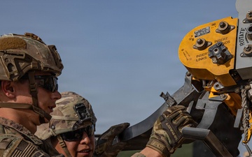 U.S. Army Soldiers Conduct Operations in the Middle East