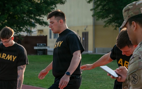 HHC, 207th Military Intelligence Brigade (Theater) conducts historical Women’s Army Corps Physical Fitness Test (WAC) during Army Heritage Month