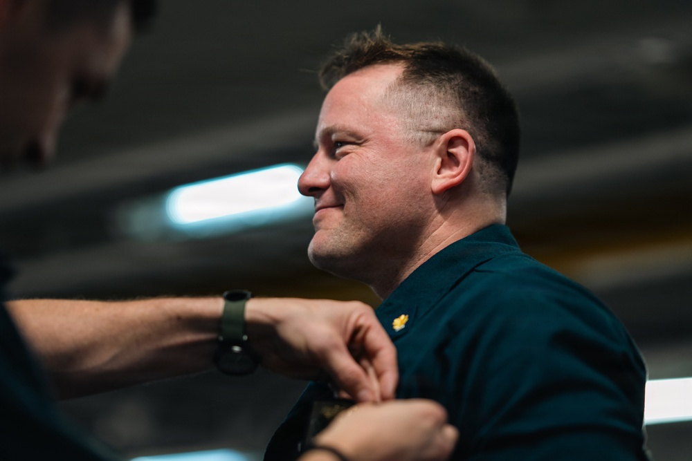 IKE dental surgeon earns warfare pin
