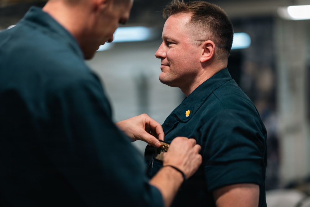 IKE dental surgeon earns warfare pin