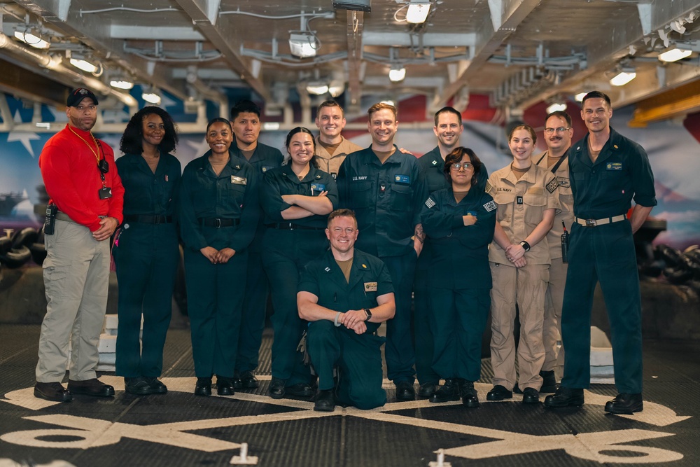 IKE dental surgeon earns warfare pin