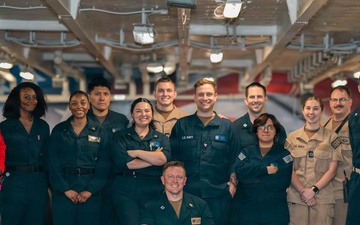 IKE dental surgeon earns warfare pin