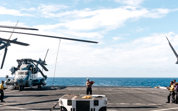 11th MEU Sailors Conduct Firefighting Training Aboard USS Portland