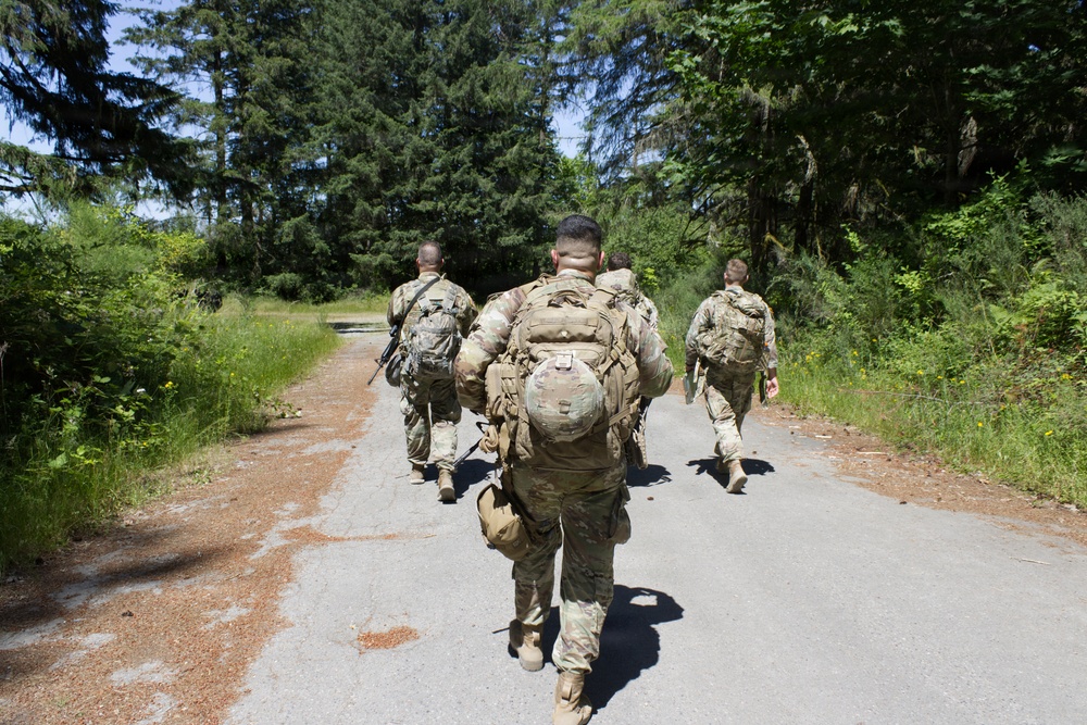 Information Operations exercise kicks off with six mile ruck