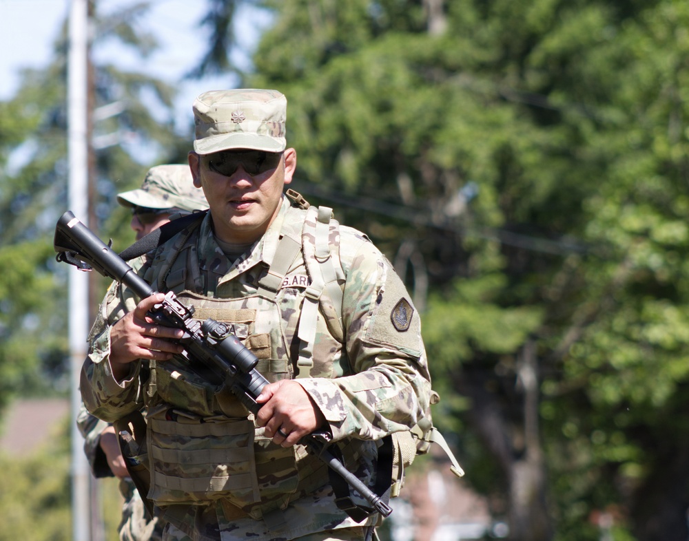 Information Operations exercise kicks off with six mile ruck