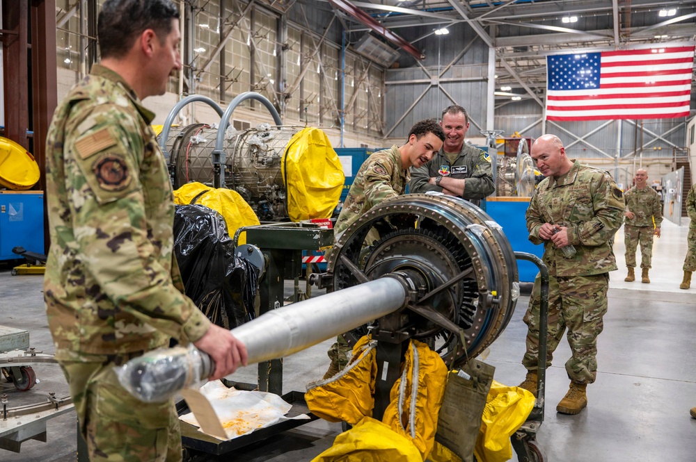 New 49th Wing Command Team Conducts Immersion Tour Across Holloman
