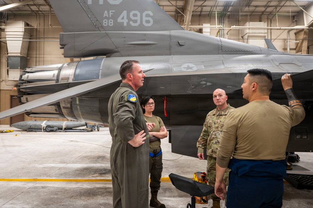 New 49th Wing Command Team Conducts Immersion Tour Across Holloman