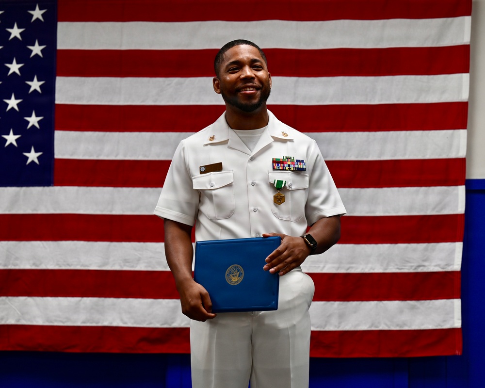 Senior Chief Navy Counselor Johnny Wilson Award Ceremony