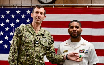 Senior Chief Navy Counselor Johnny Wilson Award Ceremony