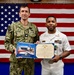 Senior Chief Navy Counselor Johnny Wilson Award Ceremony