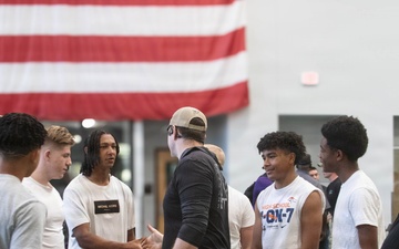 10th SFG (A) Green Berets Conduct High School Team-Building and Leader-Development “Grit” Event