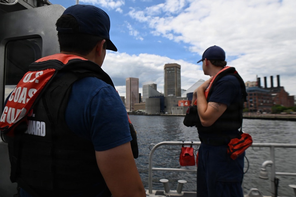 U.S. Coast Guard Station Curtis Bay Prepares for Sail250