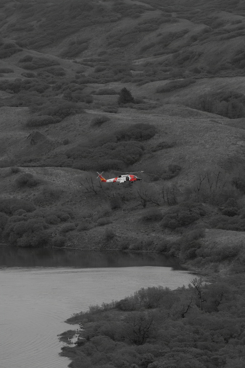 Air Station Kodiak conducts inland search and rescue training