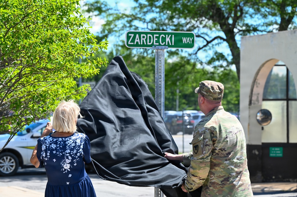Tobyhanna Army Depot honors former deputy commander with dedication of Zardecki Way