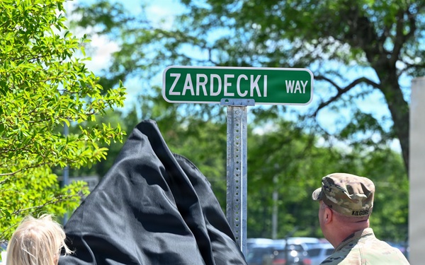 Tobyhanna Army Depot honors former deputy commander with dedication of Zardecki Way