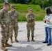 Brig. Gen. Cathleen Eaken at Crane Army Ammunition Activity