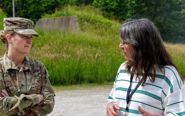 Brig. Gen. Eaken at Operation Patriot Press