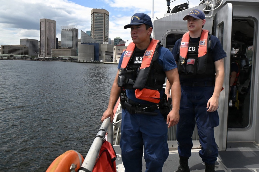 U.S. Coast Guard Station Curtis Bay Prepares for Sail250