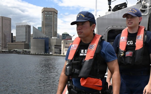 U.S. Coast Guard Station Curtis Bay Prepares for Sail250