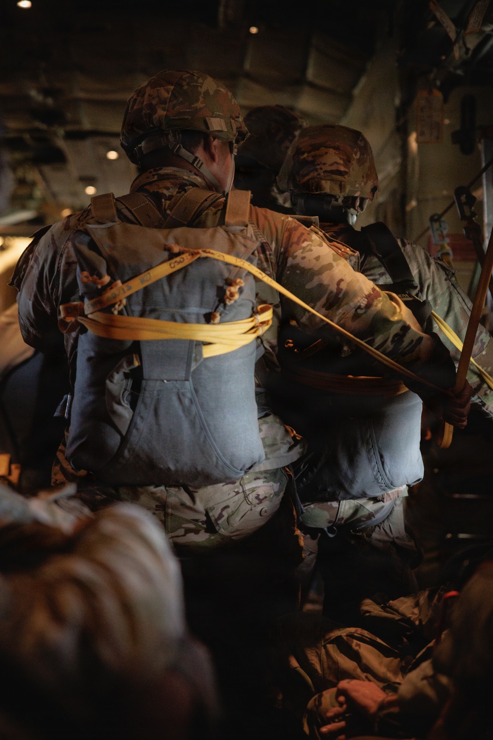 U.S. Paratroopers Conduct Airborne Training