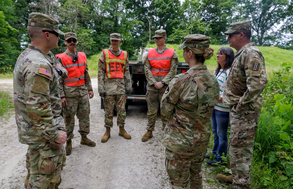 Operation Patriot Press at the Ammunition Depots