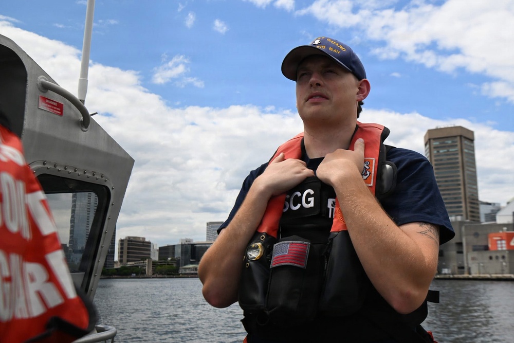 U.S. Coast Guard Station Curtis Bay Prepares for Sail250
