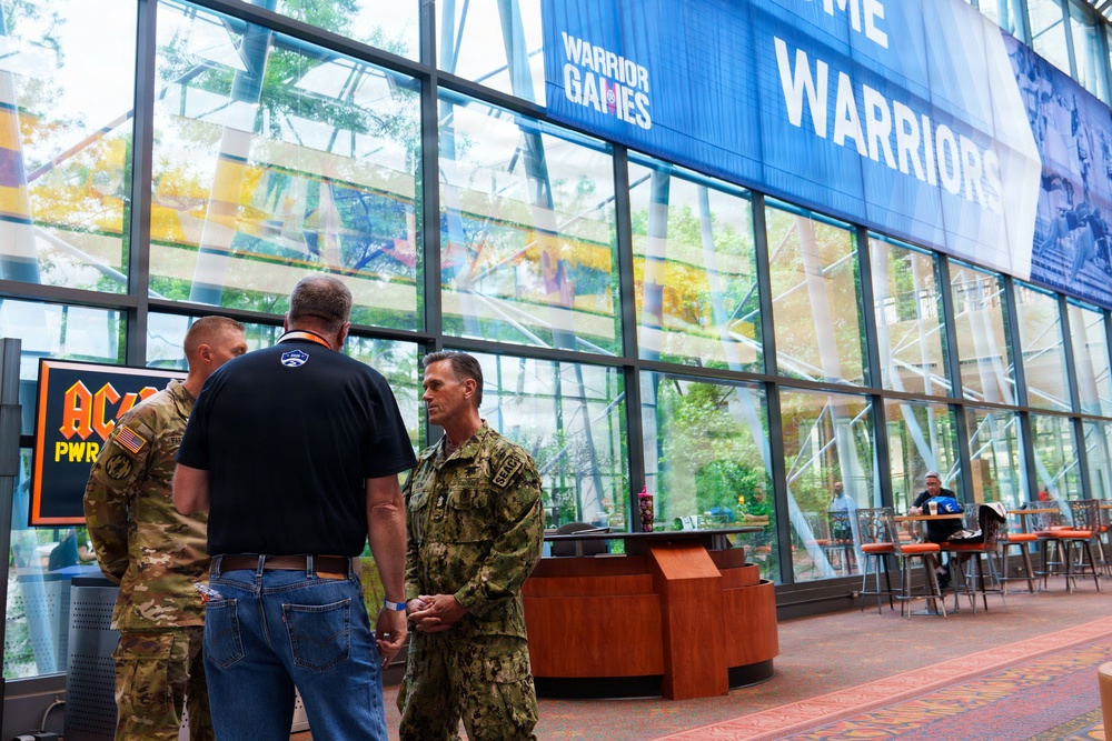 SEAC Connects with Competitors at 2026 Warrior Games