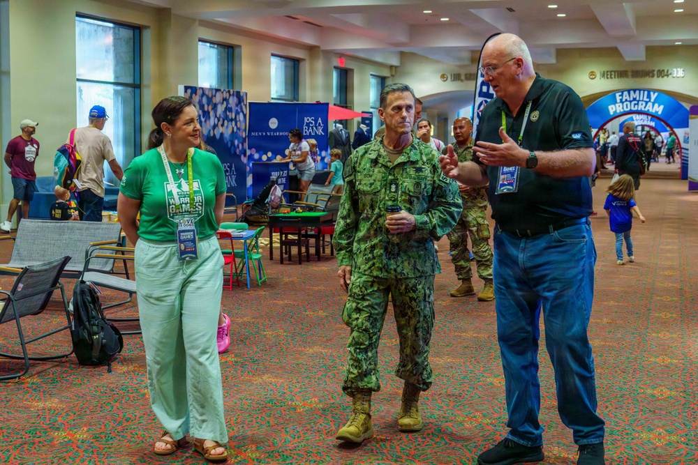 SEAC Connects with Competitors at 2026 Warrior Games