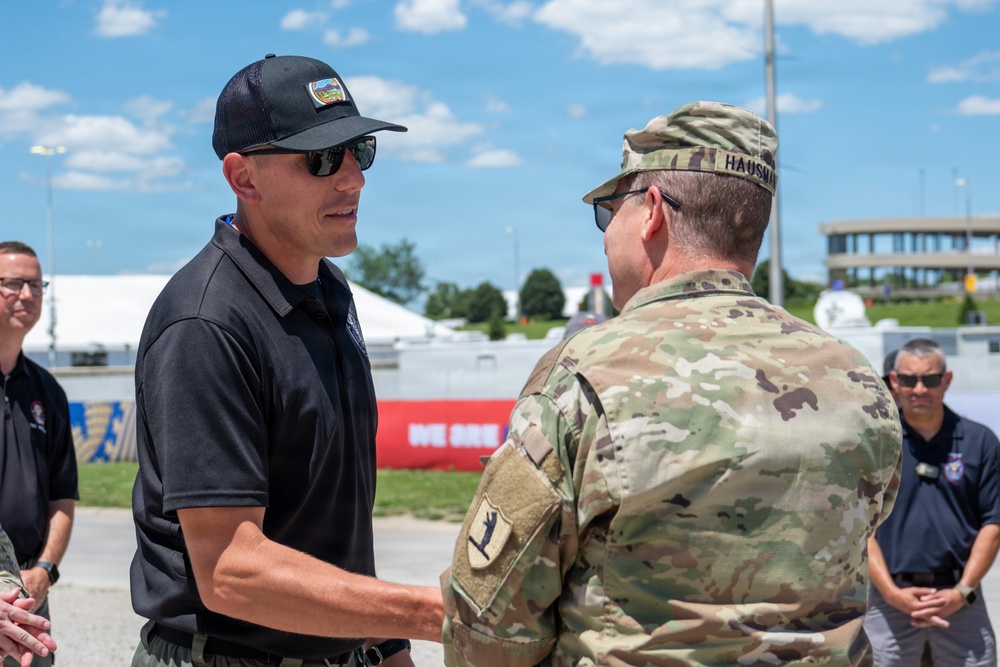 Missouri National Guard Soldiers support FIFA World Cup Events in Kansas City