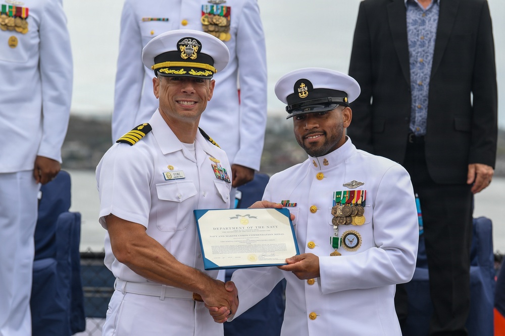 HMC Cooley Retirement Ceremony