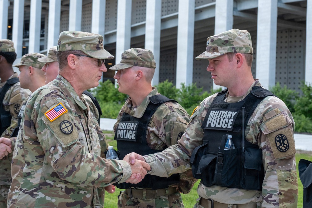 Missouri National Guard Soldiers support FIFA World Cup Events in Kansas City