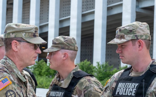 Missouri National Guard Soldiers support FIFA World Cup Events in Kansas City