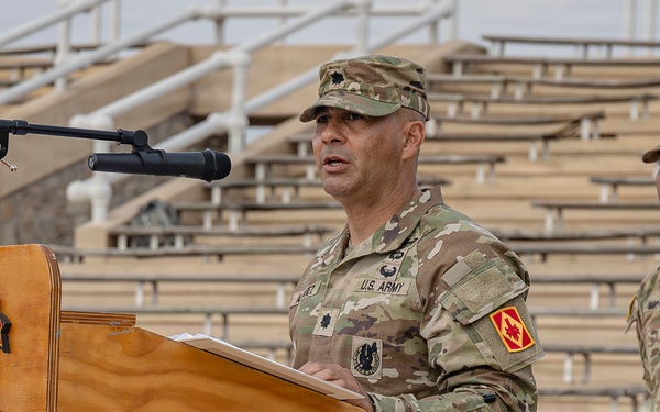 2-20th Field Artillery Regiment Change of Responsibility