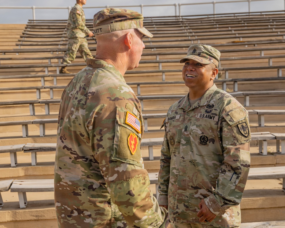 2-20th Field Artillery Regiment Change of Responsibility