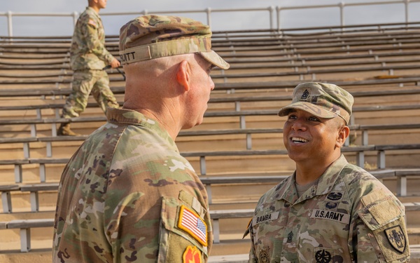 2-20th Field Artillery Regiment Change of Responsibility
