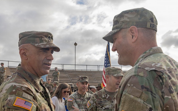 2-20th Field Artillery Regiment Change of Responsibility