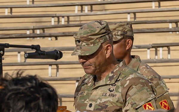 2-20th Field Artillery Regiment Change of Responsibility