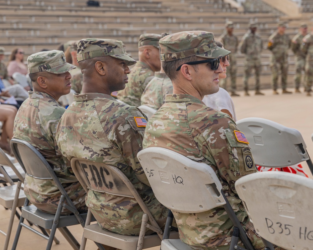 2-20th Field Artillery Regiment Change of Responsibility