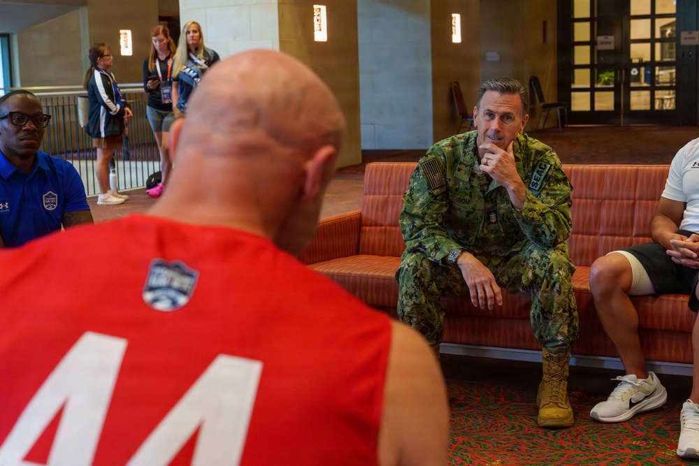 SEAC Connects with Competitors at 2026 Warrior Games