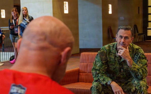 SEAC Connects with Competitors at 2026 Warrior Games