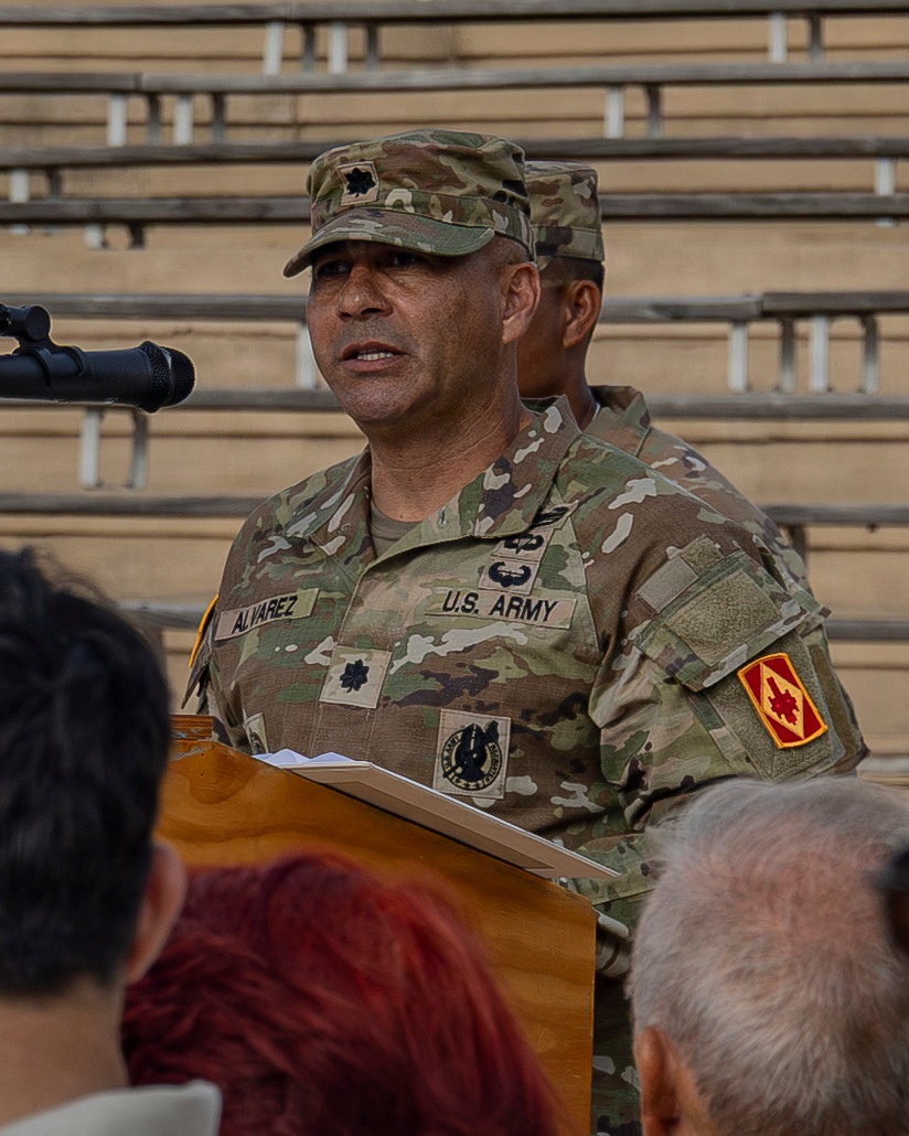 2-20th Field Artillery Regiment Change of Responsibility