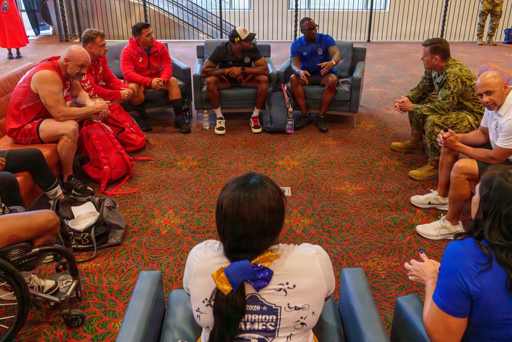 SEAC Connects with Competitors at 2026 Warrior Games