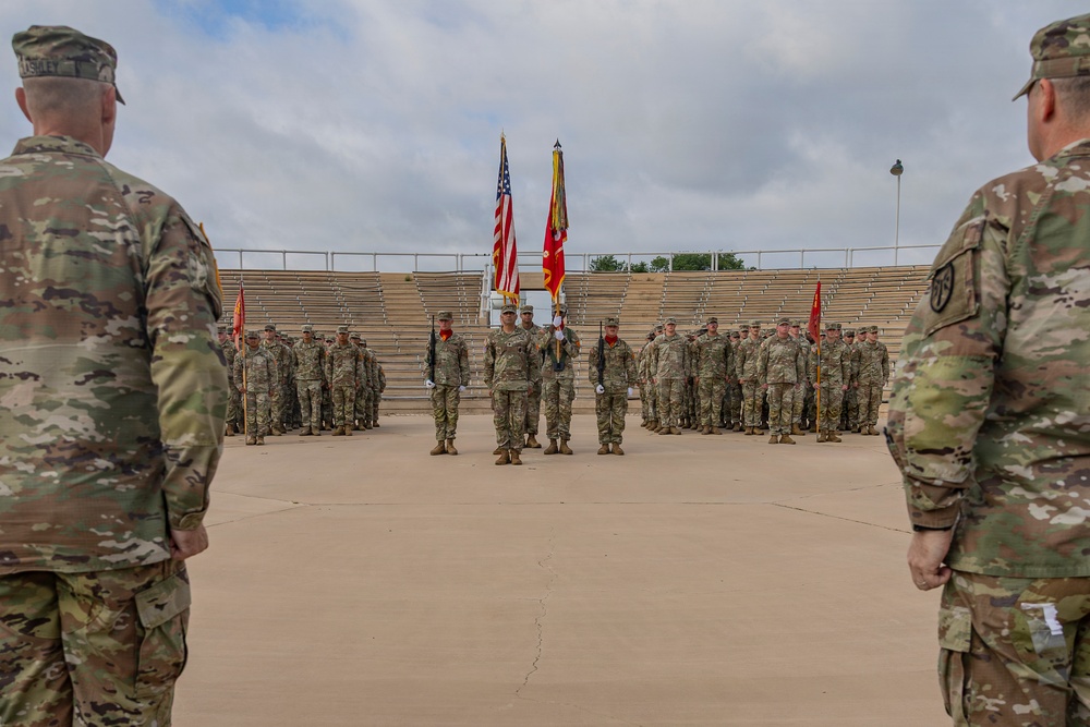 2-20th Field Artillery Regiment Change of Responsibility