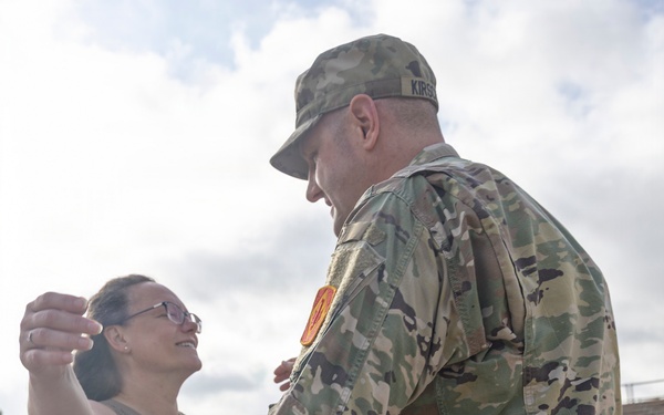 2-20th Field Artillery Regiment Change of Responsibility
